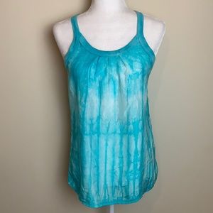 C&C California Turquoise Racerback Tank Top